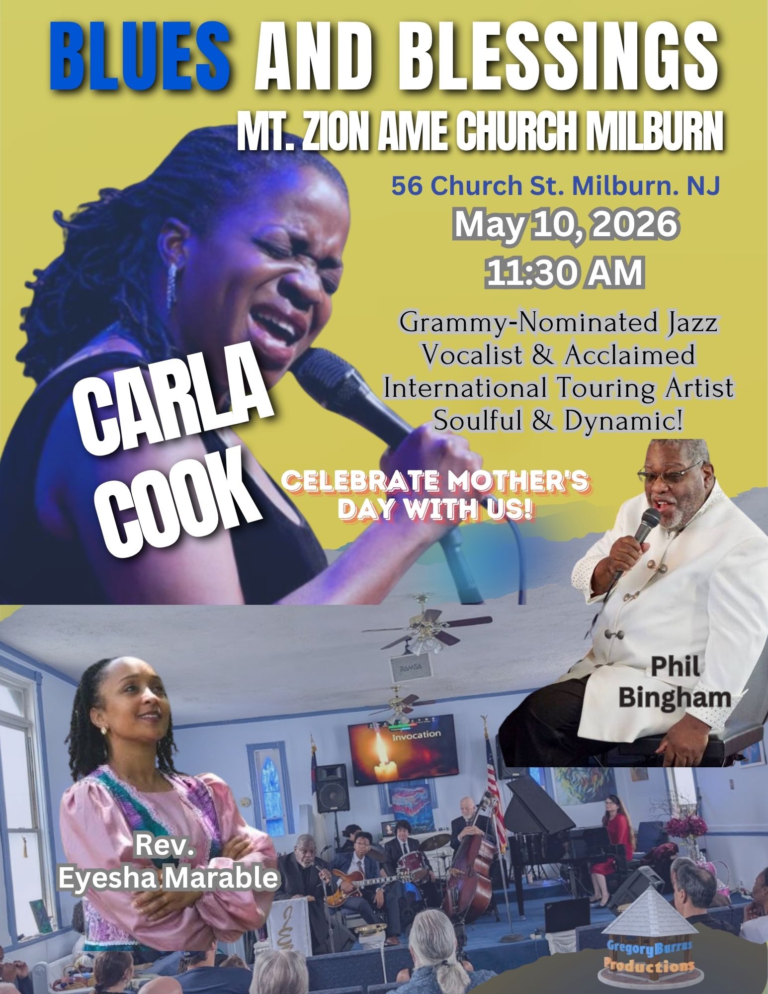 Blues and Blessings Presents A Mothers Day Celebration with Grammy ...